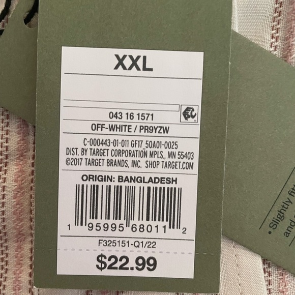 Goodfellow & Co. button up 2 XL - Picture 7 of 8